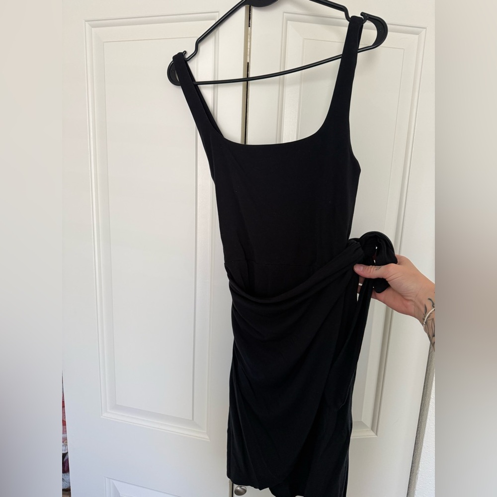 Aritzia Wilfred Black Mini Dress